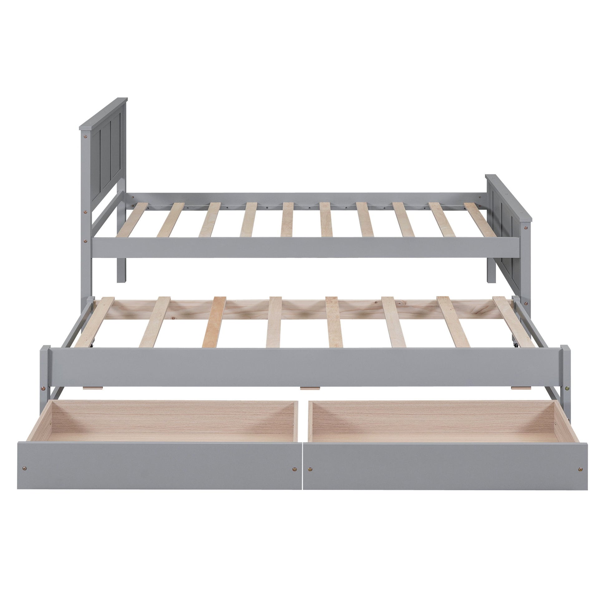 Platform Bed With Trundle And Drawers - The Sleep Loft - Online Mattress Showroom NYC