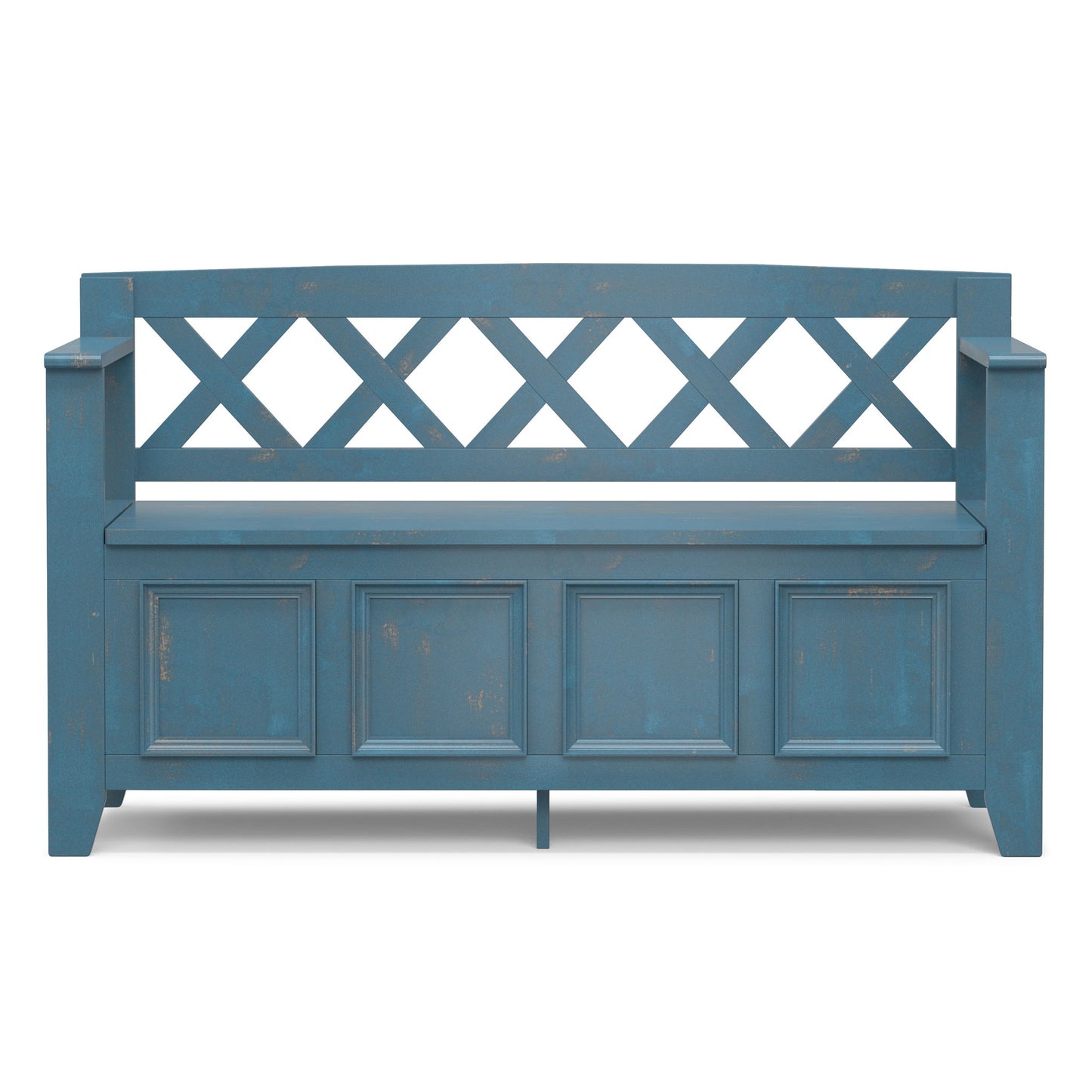 Amherst - Handcrafted Entryway Storage Bench - The Sleep Loft - Online Mattress Showroom NYC