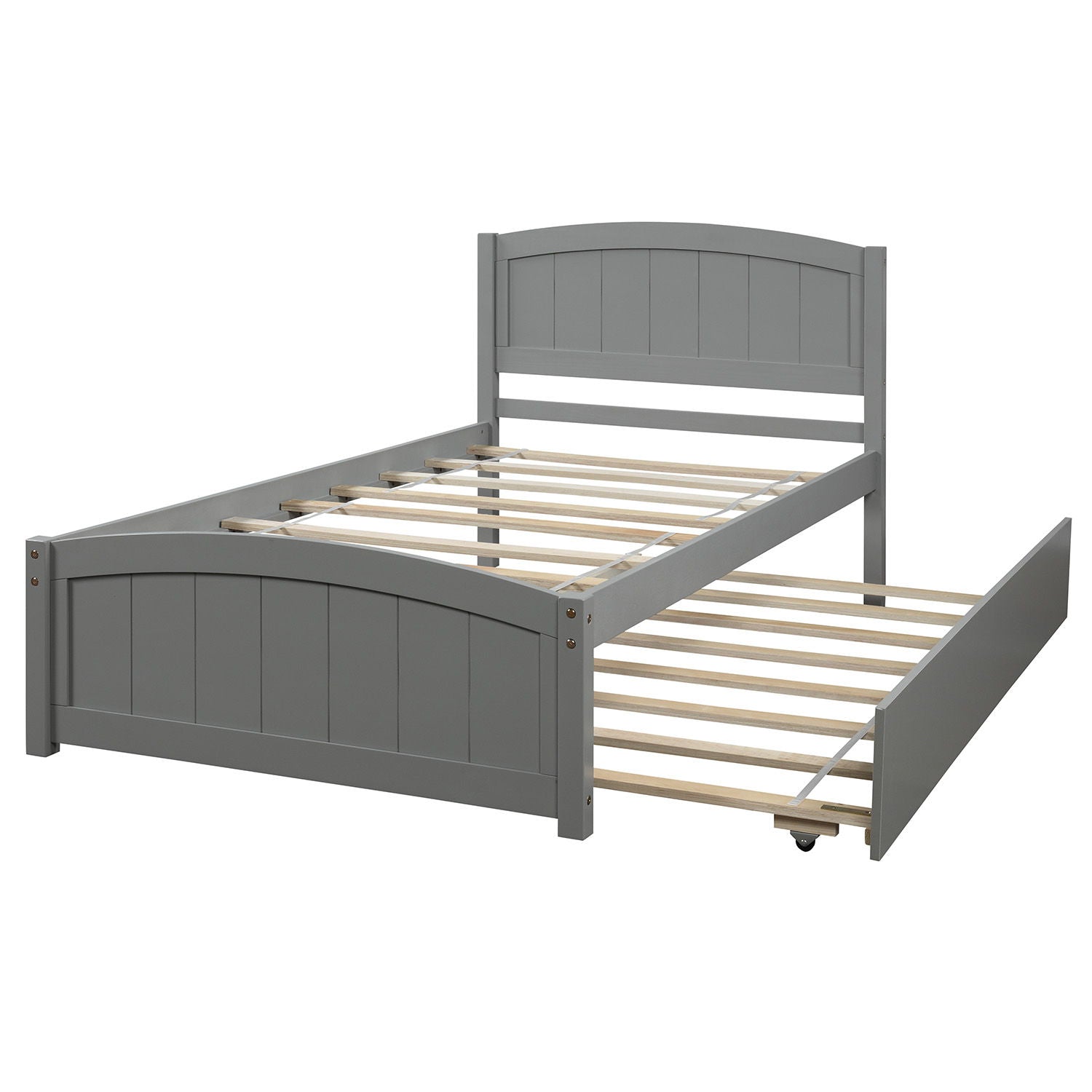 Platform Bed & Headboard, Footboard And Wood Slat Support - The Sleep Loft - Online Mattress Showroom NYC
