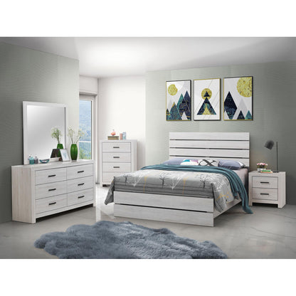 Slatted Headboard Panel Bed - The Sleep Loft - Online Mattress Showroom NYC