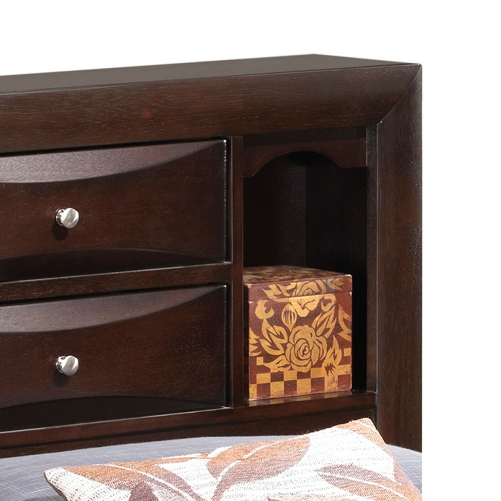 Marilla - Storage Bed With Bookcase Headboard - The Sleep Loft - Online Mattress Showroom NYC