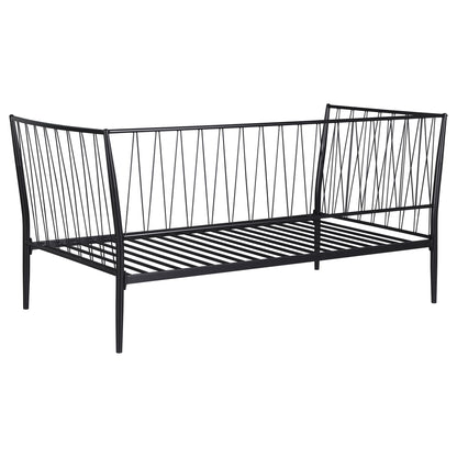Vertigo - Twin Daybed With Slatted Support - Matte Black - The Sleep Loft - Online Mattress Showroom NYC