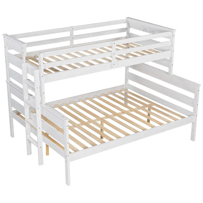 Detachable Design Bunk Bed With Ladder - The Sleep Loft - Online Mattress Showroom NYC