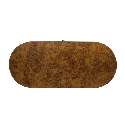 Jesse - Single Drawer Oval Computer Desk - The Sleep Loft - Online Mattress Showroom NYC