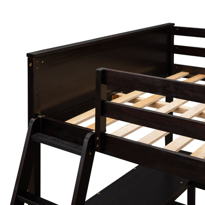 Loft Bed With Shelves With Desk - The Sleep Loft - Online Mattress Showroom NYC