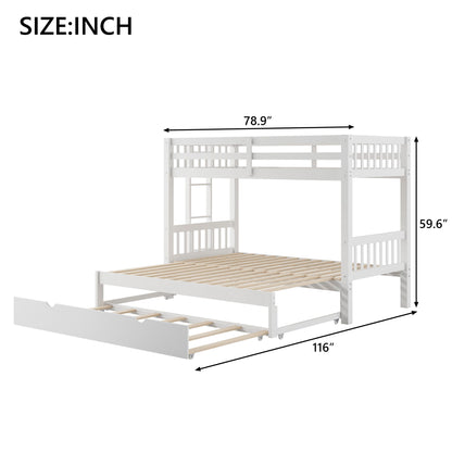 Smooth Mobility Bunk Bed With Trundle - The Sleep Loft - Online Mattress Showroom NYC