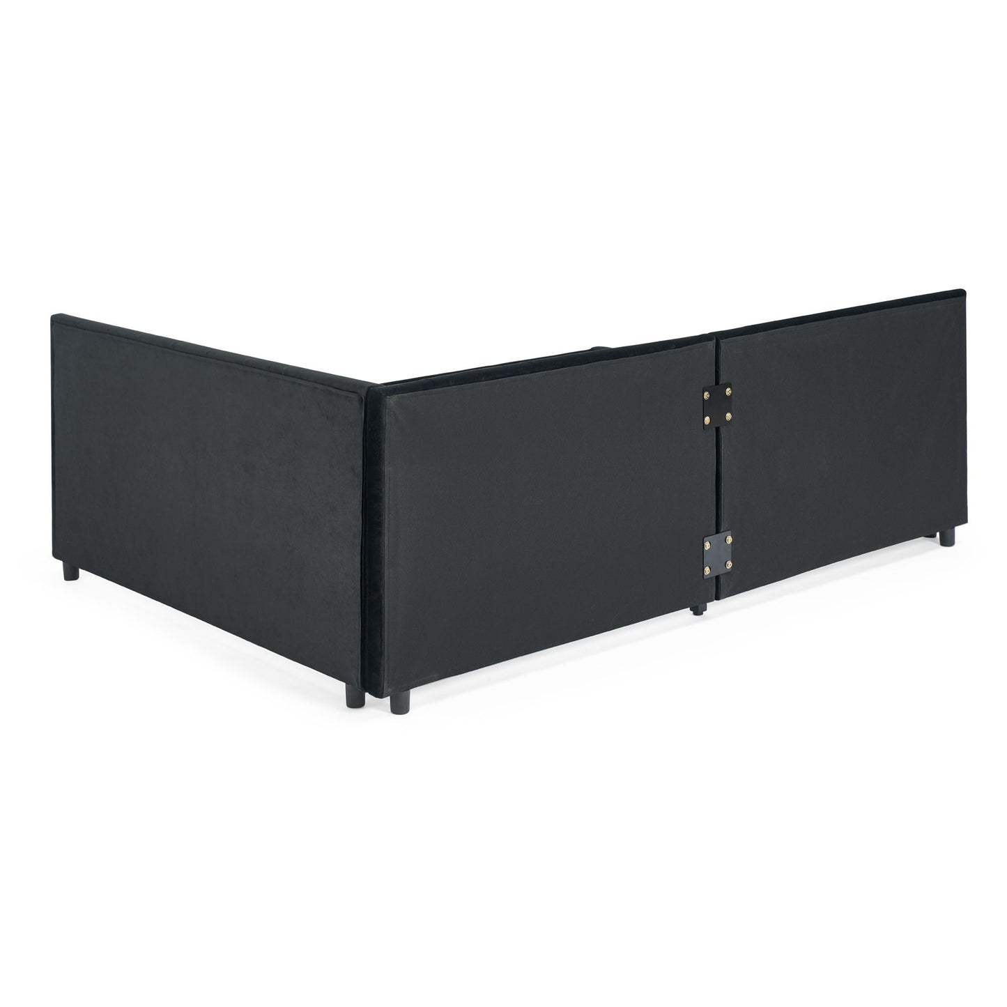 Upholstered Tufted Daybed Frame With Storage Drawers - The Sleep Loft - Online Mattress Showroom NYC