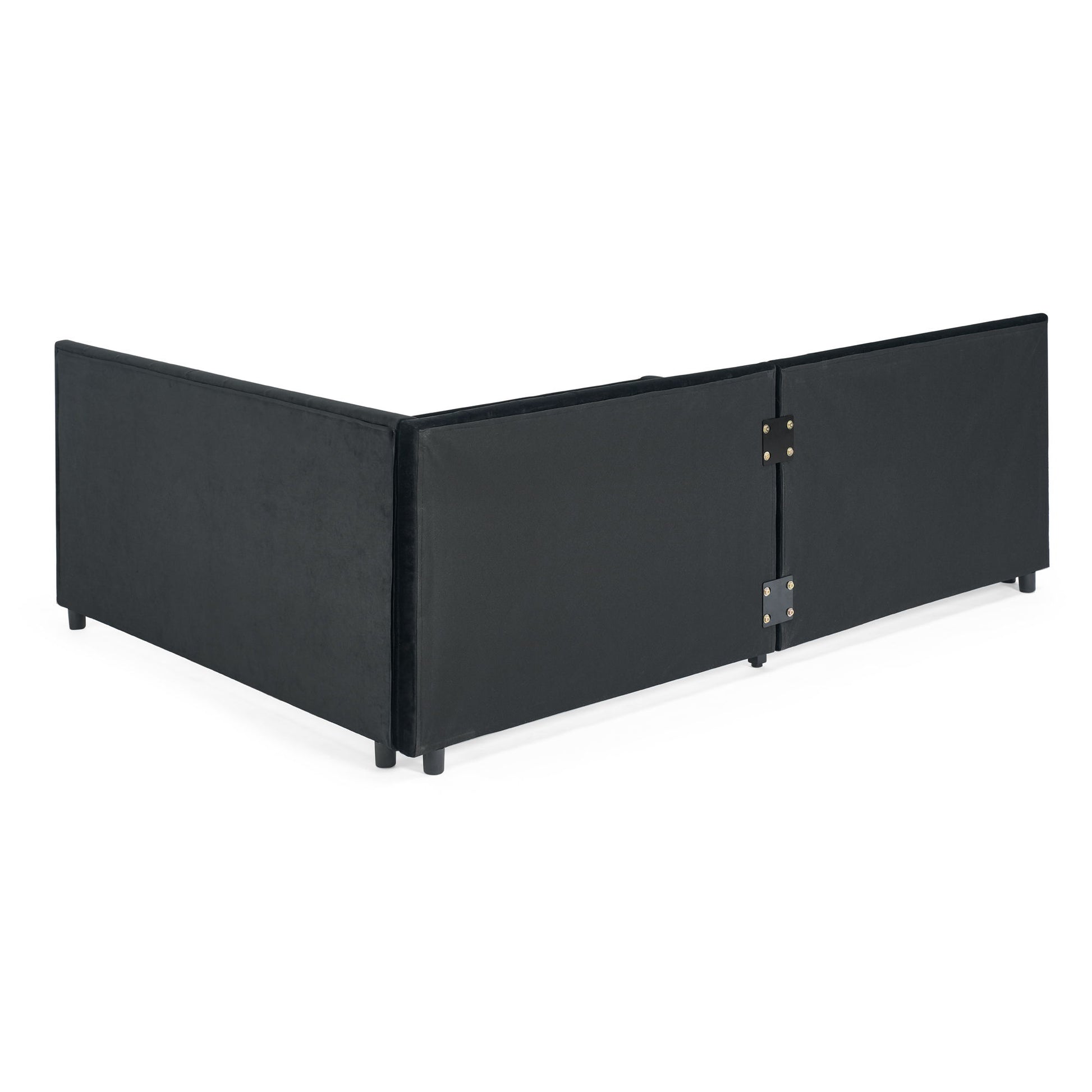 Upholstered Tufted Daybed Frame With Storage Drawers - The Sleep Loft - Online Mattress Showroom NYC