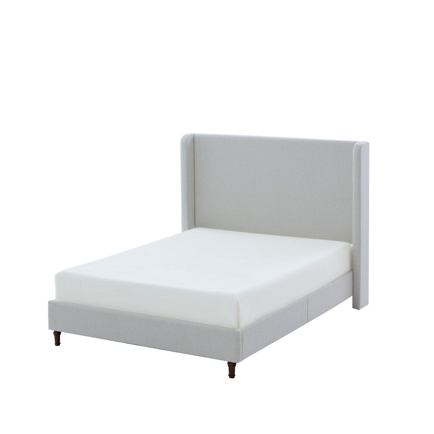 Harper - Tall Headboard Upholstered Bed With Elegant Simplicity - The Sleep Loft - Online Mattress Showroom NYC