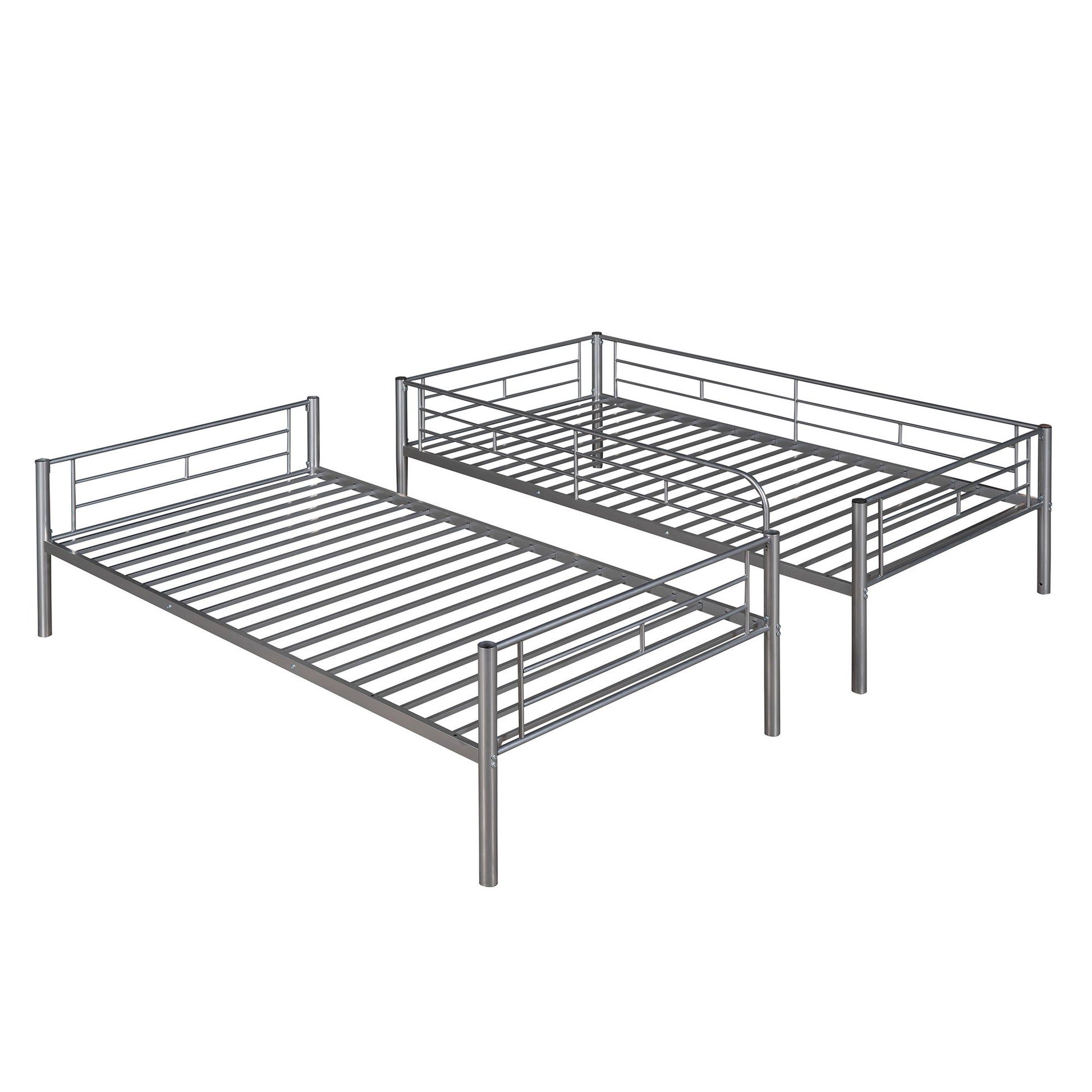Steel Construction Bunk Bed - The Sleep Loft - Online Mattress Showroom NYC