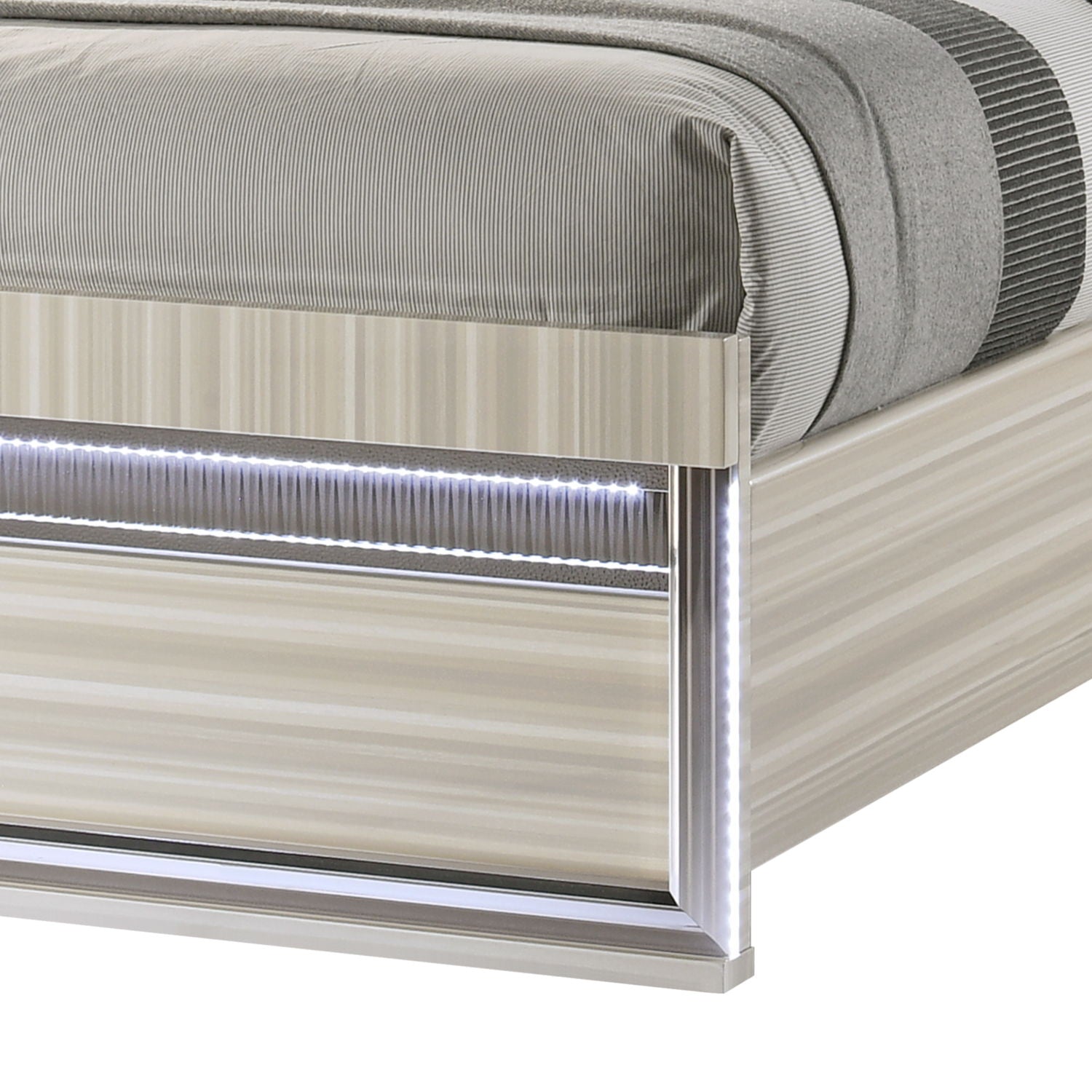 Leonor - Bed With LED Headboard And Footboard - The Sleep Loft - Online Mattress Showroom NYC