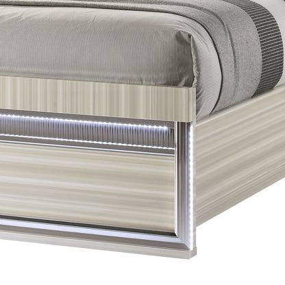 Leonor - Bed With LED Headboard And Footboard - The Sleep Loft - Online Mattress Showroom NYC