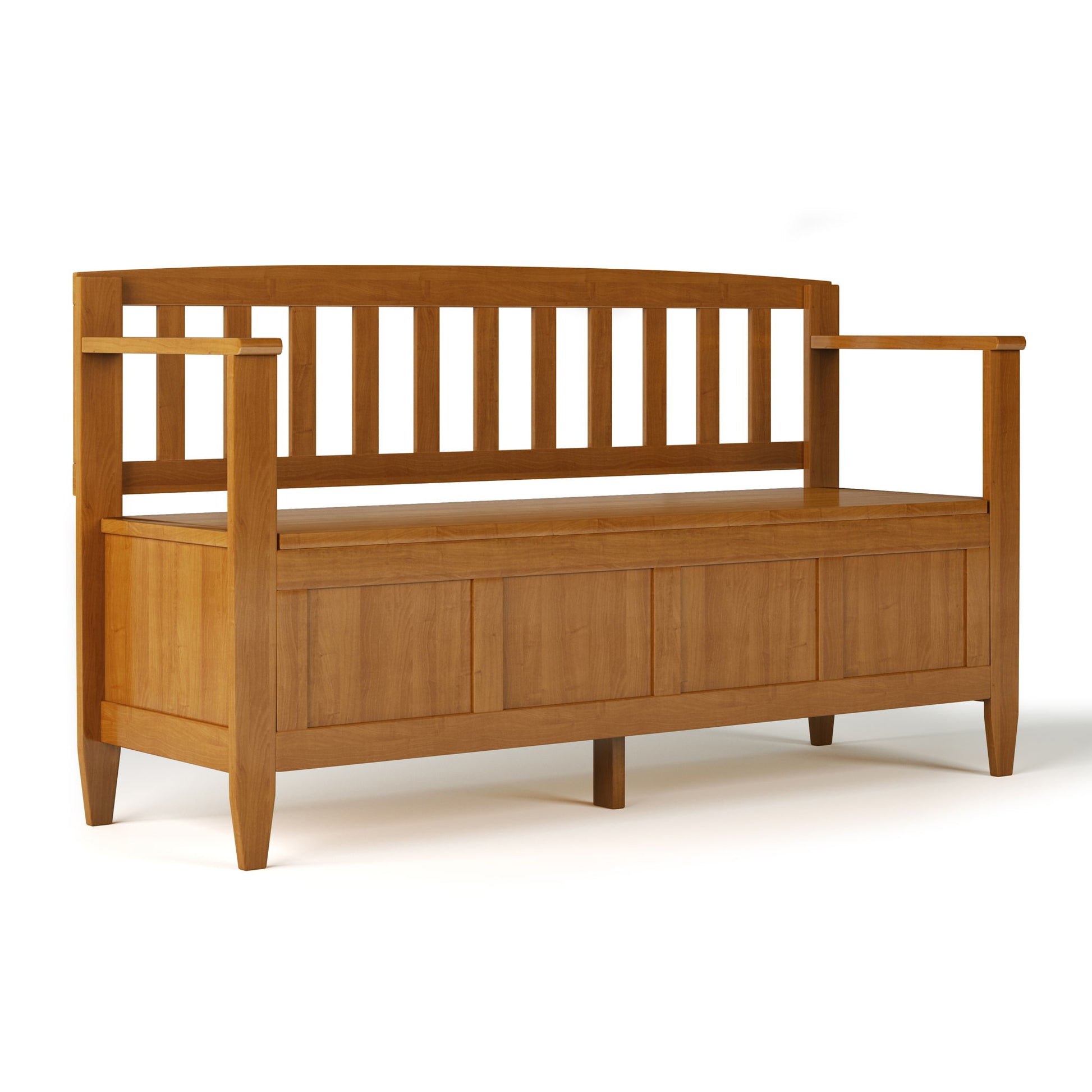 Brooklyn - Handcrafted Entryway Storage Bench - The Sleep Loft - Online Mattress Showroom NYC