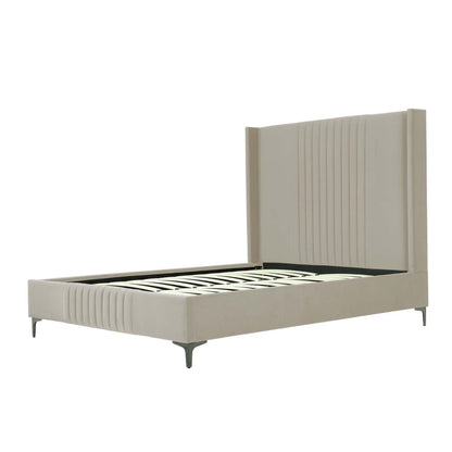 Promenade - Bed With Upholstered Headboard And Slats - The Sleep Loft - Online Mattress Showroom NYC