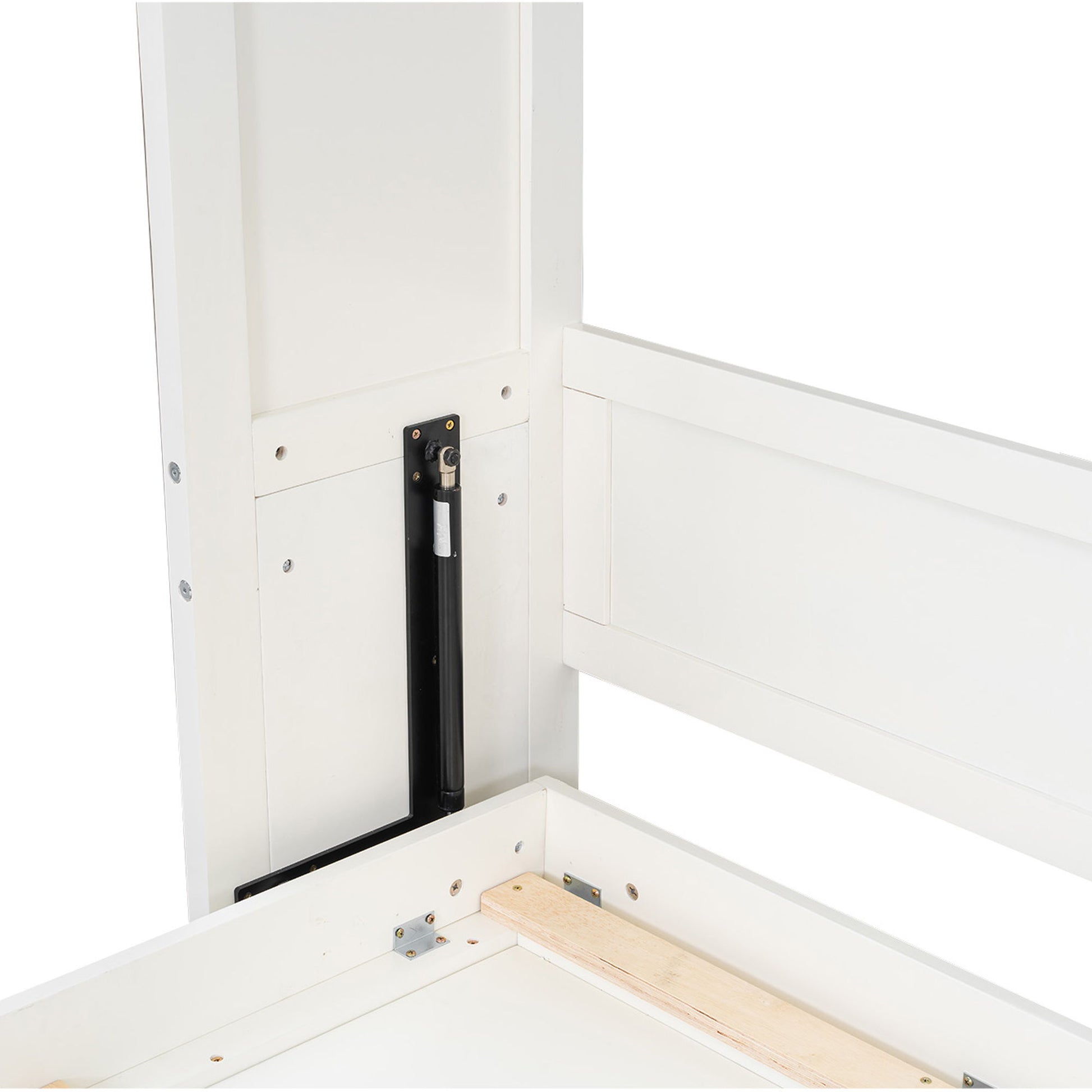 Full Size Murphy Bed With 2 Drawers - Beige - The Sleep Loft - Online Mattress Showroom NYC
