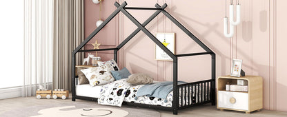Metal House Bed - The Sleep Loft - Online Mattress Showroom NYC