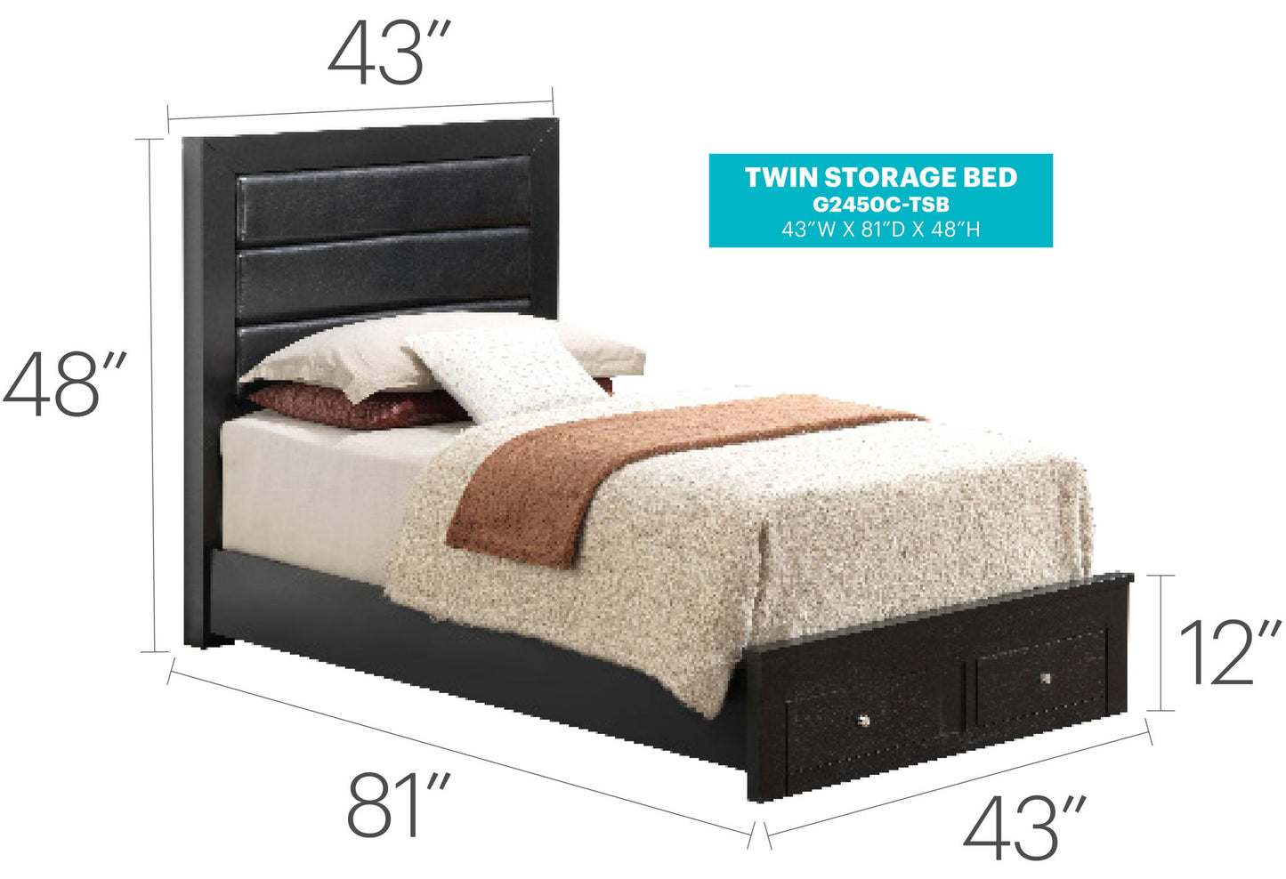 Elegant Storage Bed For Cozy Spaces - The Sleep Loft - Online Mattress Showroom NYC
