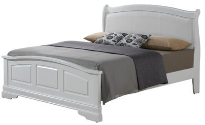 Panel Sleigh Bed Elegantly Crafted - The Sleep Loft - Online Mattress Showroom NYC