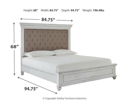 Kanwyn - Upholstered Panel Bed - The Sleep Loft - Online Mattress Showroom NYC