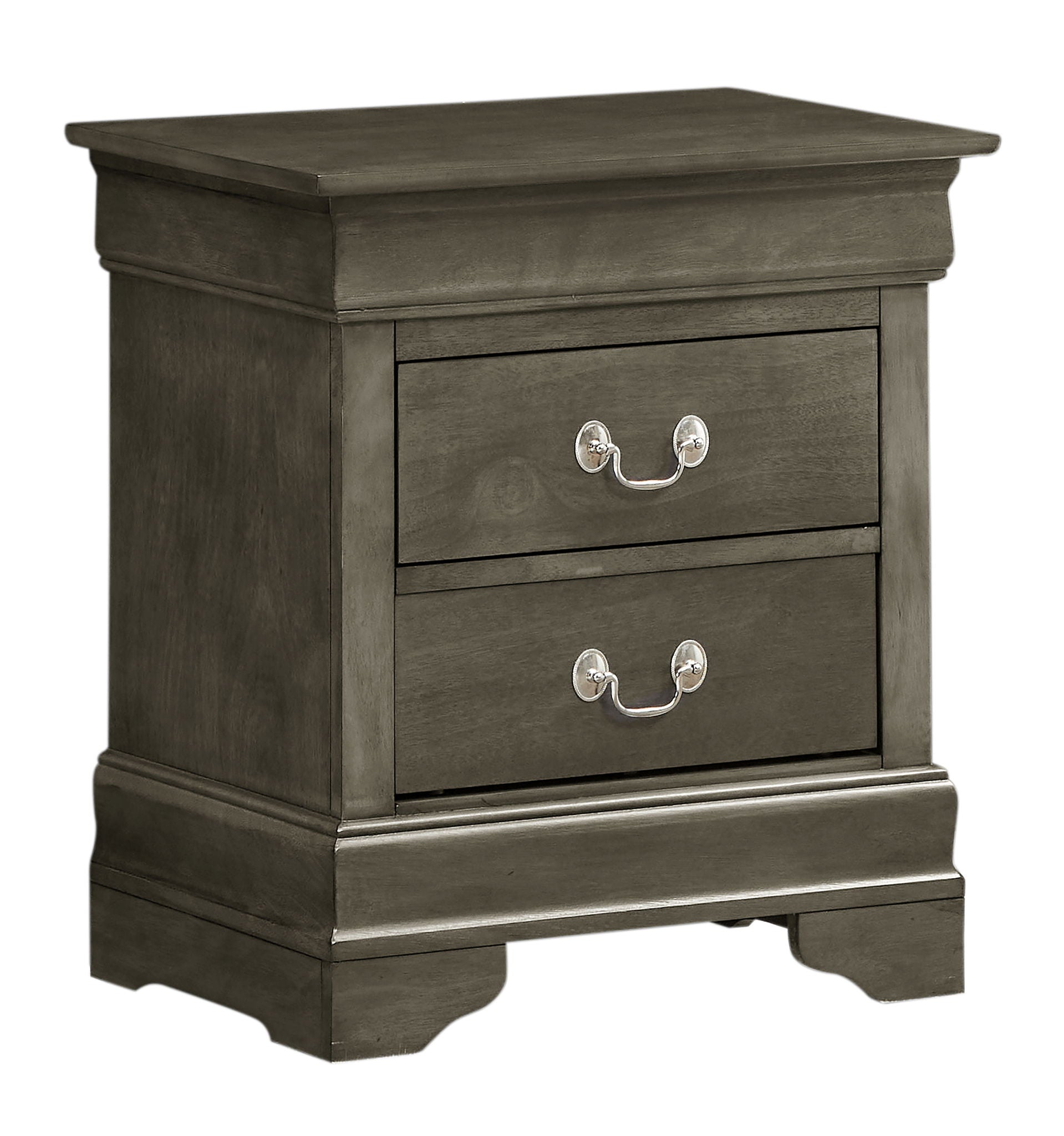 Louis Phillipe - Nightstand - Wood - The Sleep Loft - Online Mattress Showroom NYC