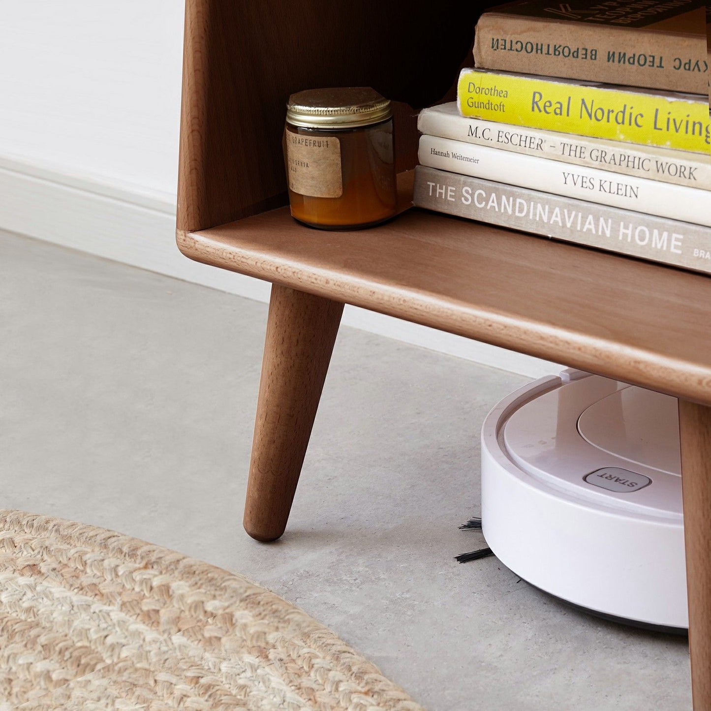 Bedside Cabinet, Modern Simple Nightstands European Beech - The Sleep Loft - Online Mattress Showroom NYC