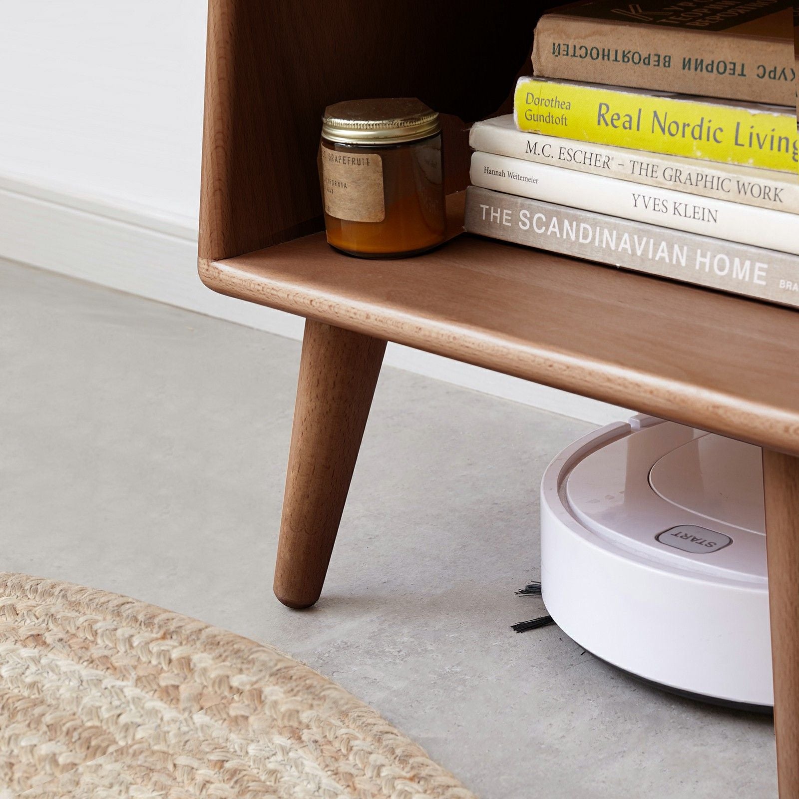 Bedside Cabinet, Modern Simple Nightstands European Beech - The Sleep Loft - Online Mattress Showroom NYC