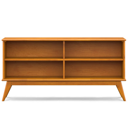 Draper - Handcrafted Low Bookcase - The Sleep Loft - Online Mattress Showroom NYC