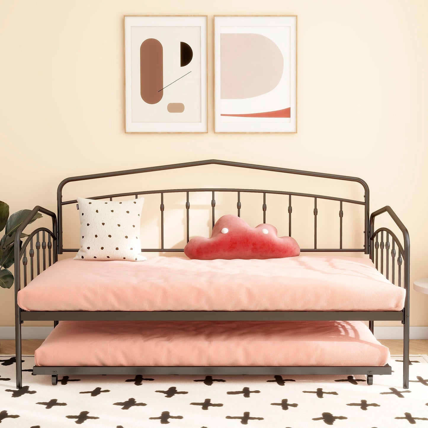 Fox - Daybed With Twin Trundle - The Sleep Loft - Online Mattress Showroom NYC