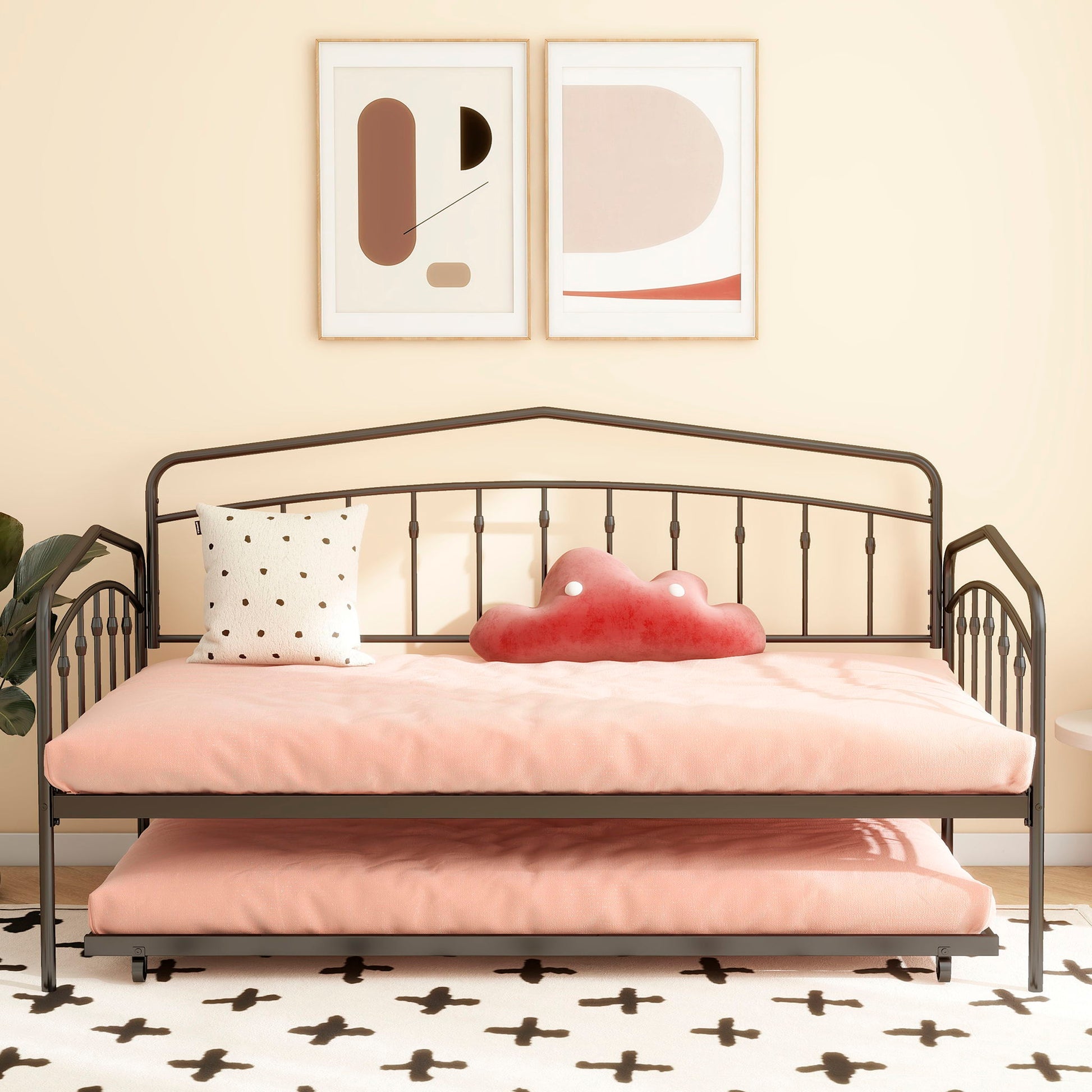 Fox - Daybed With Twin Trundle - The Sleep Loft - Online Mattress Showroom NYC