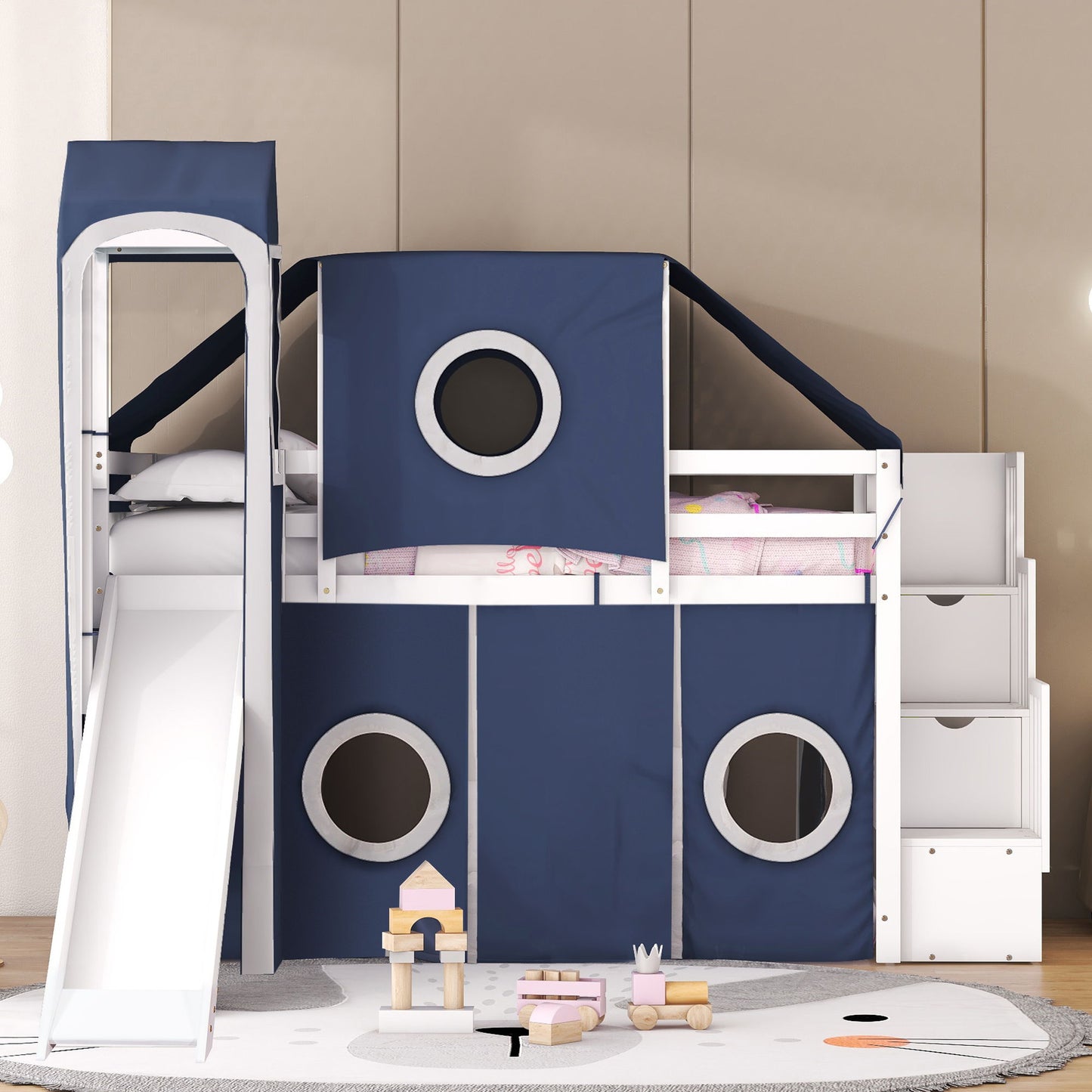 Loft Bed With Tent And Tower - The Sleep Loft - Online Mattress Showroom NYC