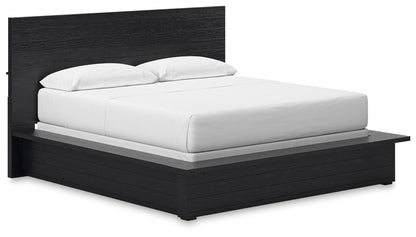 Londer - California King Panel Bed - Black - The Sleep Loft - Online Mattress Showroom NYC