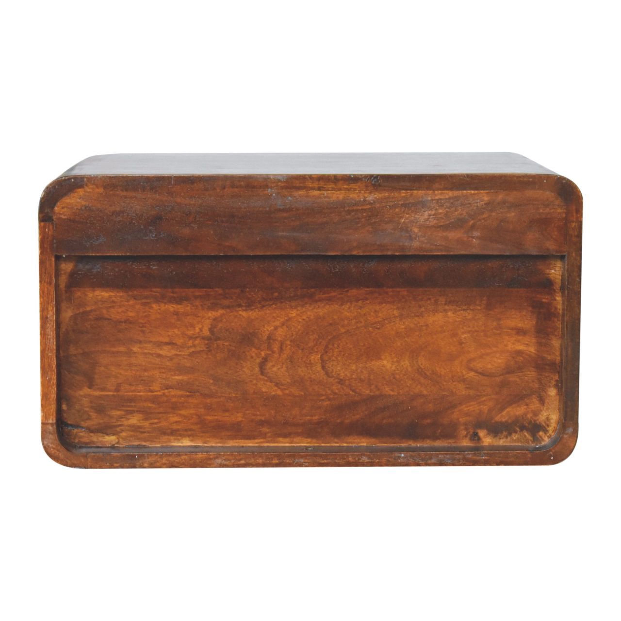 Curve Upper Slot Floating Nightstand - The Sleep Loft - Online Mattress Showroom NYC