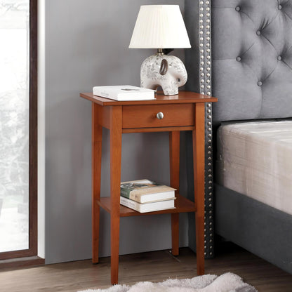 High Quality Wood Nightstand - The Sleep Loft - Online Mattress Showroom NYC