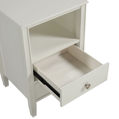Winston - 2 Drawer Storage Nightstand - The Sleep Loft - Online Mattress Showroom NYC