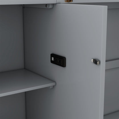 Murphy Bed With Shelves, Drawers And USB Ports - The Sleep Loft - Online Mattress Showroom NYC