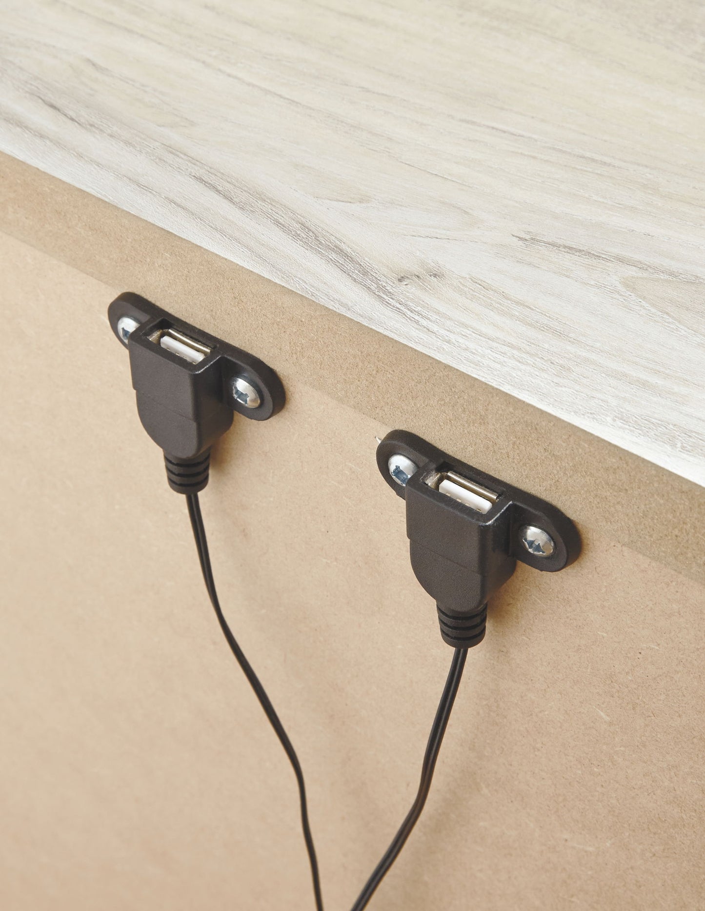 Bellaby - One Drawer Night Stand - Whitewash - The Sleep Loft - Online Mattress Showroom NYC