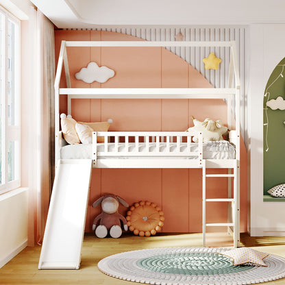 Loft Bed With Slide - The Sleep Loft - Online Mattress Showroom NYC