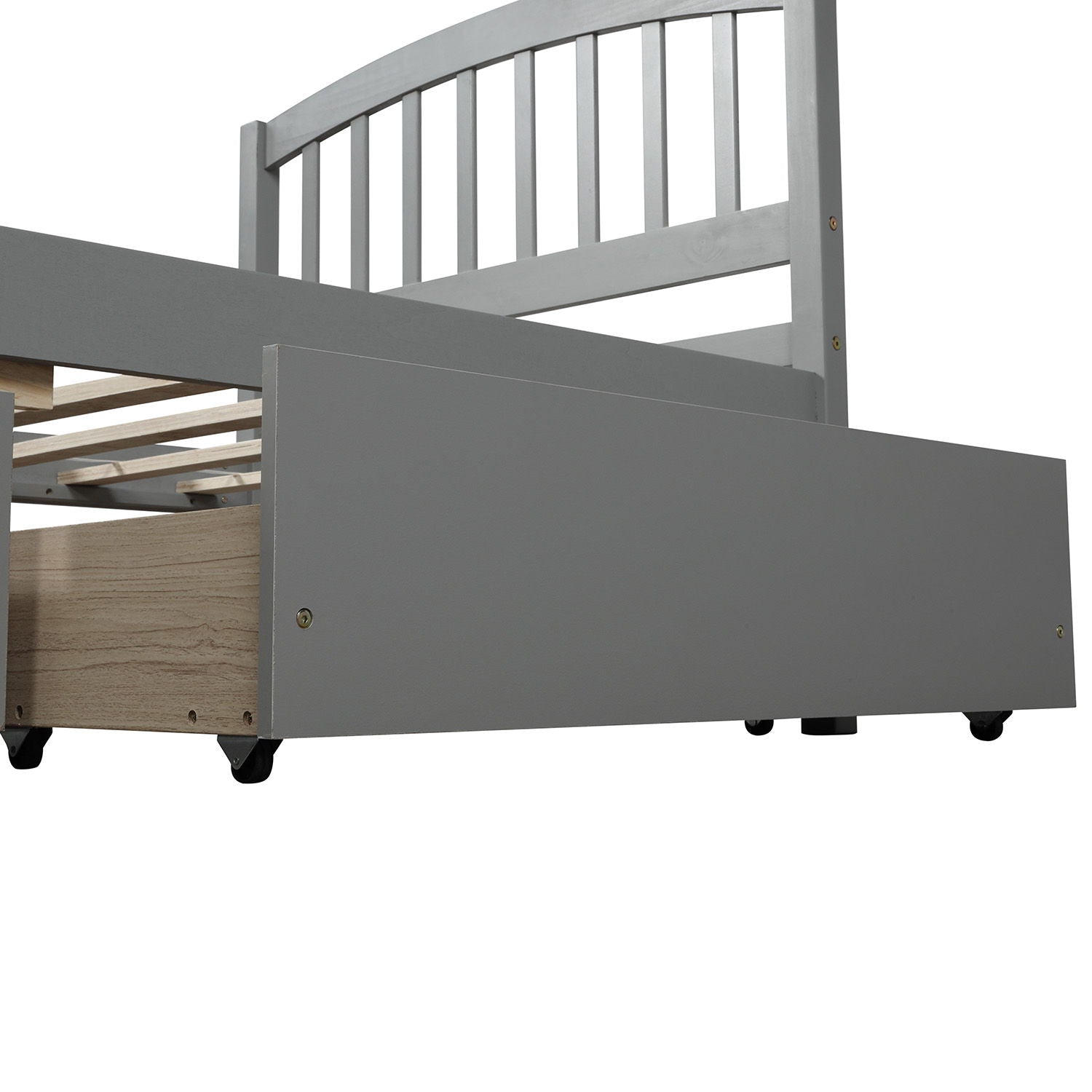 Platform Storage Bed Wood Bed Frame With Two Drawers And Headboard - The Sleep Loft - Online Mattress Showroom NYC