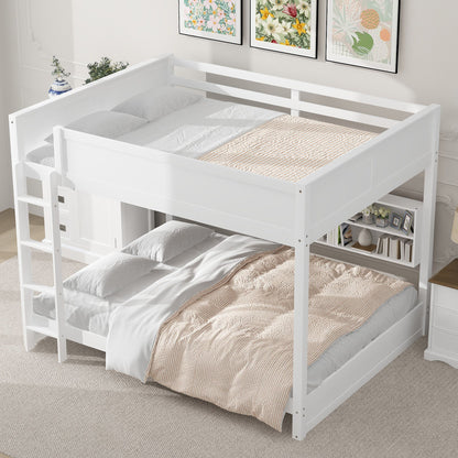 Bunk Bed With Storage Cabinets And USB Ports - The Sleep Loft - Online Mattress Showroom NYC