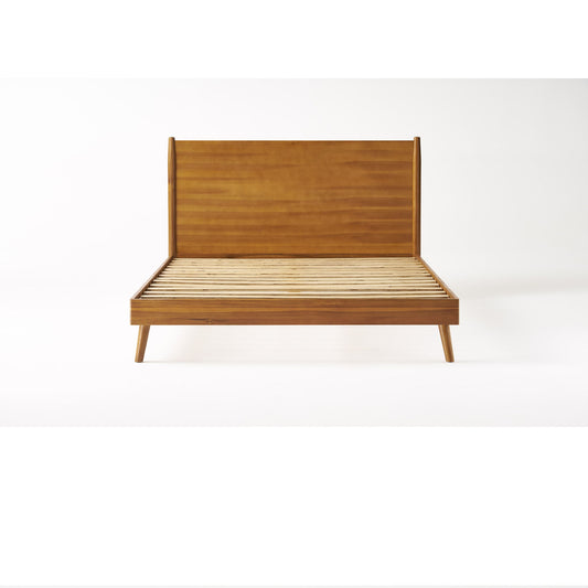 Okioki - Mid-Century Wood Bed