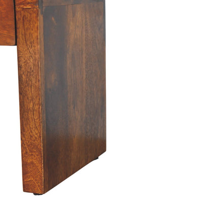 Mini Darcy - Nightstand With Curved Edges - The Sleep Loft - Online Mattress Showroom NYC