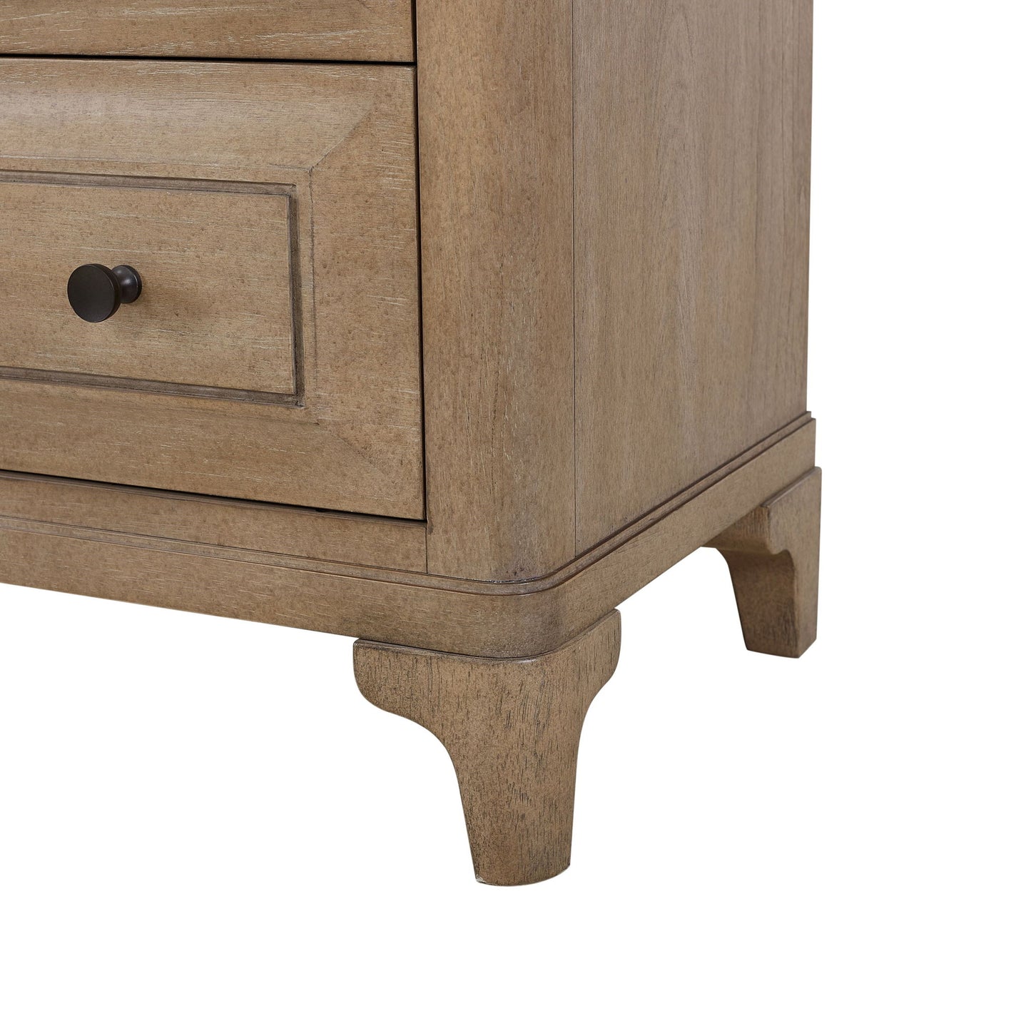 2 Drawer Nightstand - Sand - The Sleep Loft - Online Mattress Showroom NYC