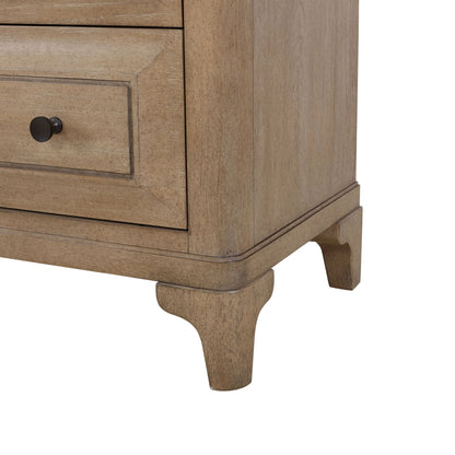 2 Drawer Nightstand - Sand - The Sleep Loft - Online Mattress Showroom NYC