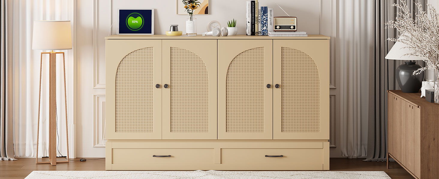Murphy Bed With Large Drawers - The Sleep Loft - Online Mattress Showroom NYC