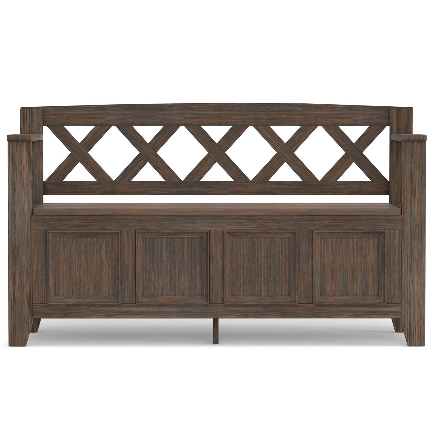 Amherst - Handcrafted Entryway Storage Bench - The Sleep Loft - Online Mattress Showroom NYC