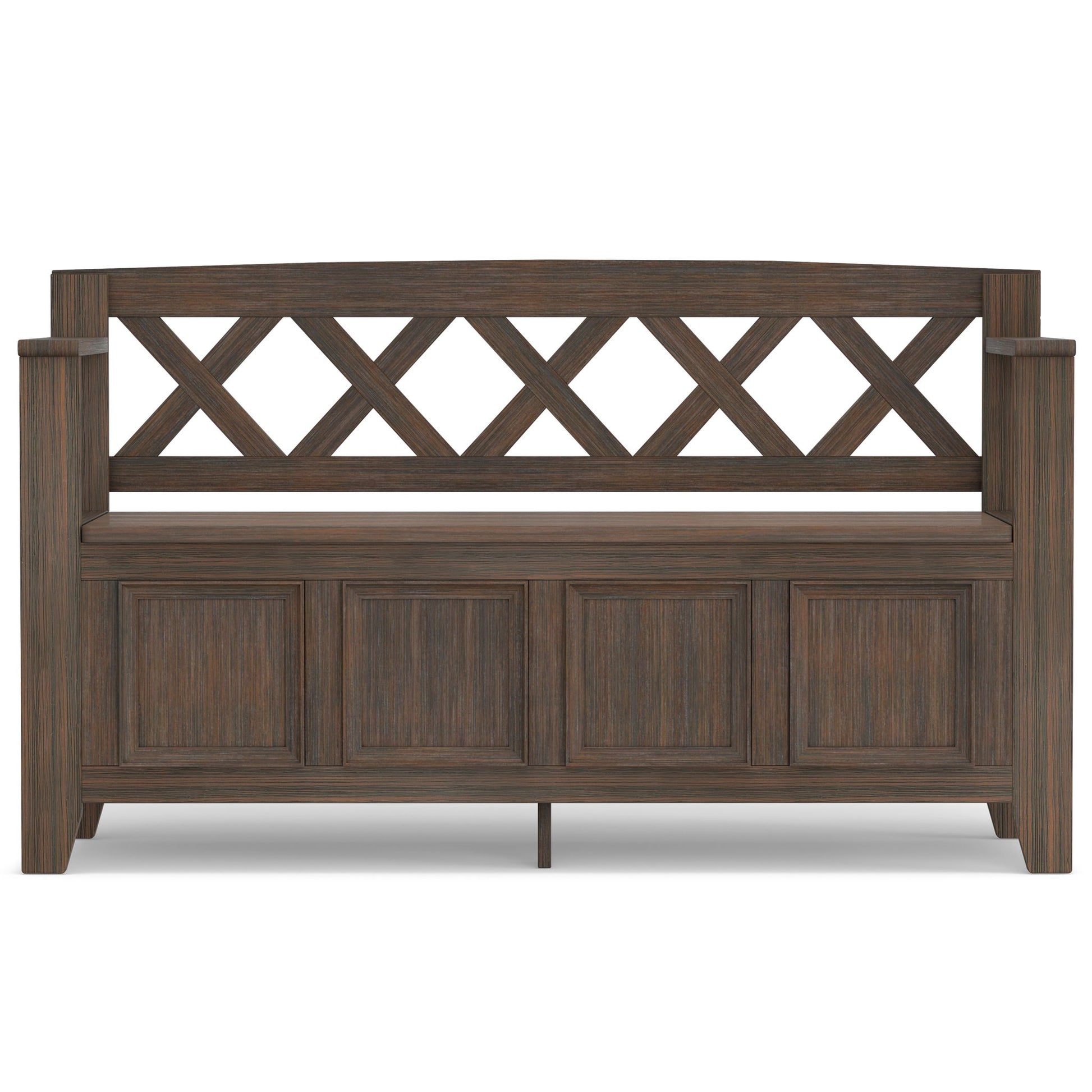Amherst - Handcrafted Entryway Storage Bench - The Sleep Loft - Online Mattress Showroom NYC