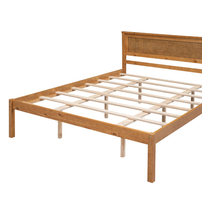 Platform Bed Frame With Headboard - The Sleep Loft - Online Mattress Showroom NYC