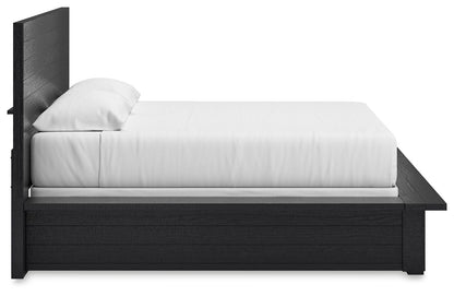 Londer - King Panel Bed - Black - The Sleep Loft - Online Mattress Showroom NYC
