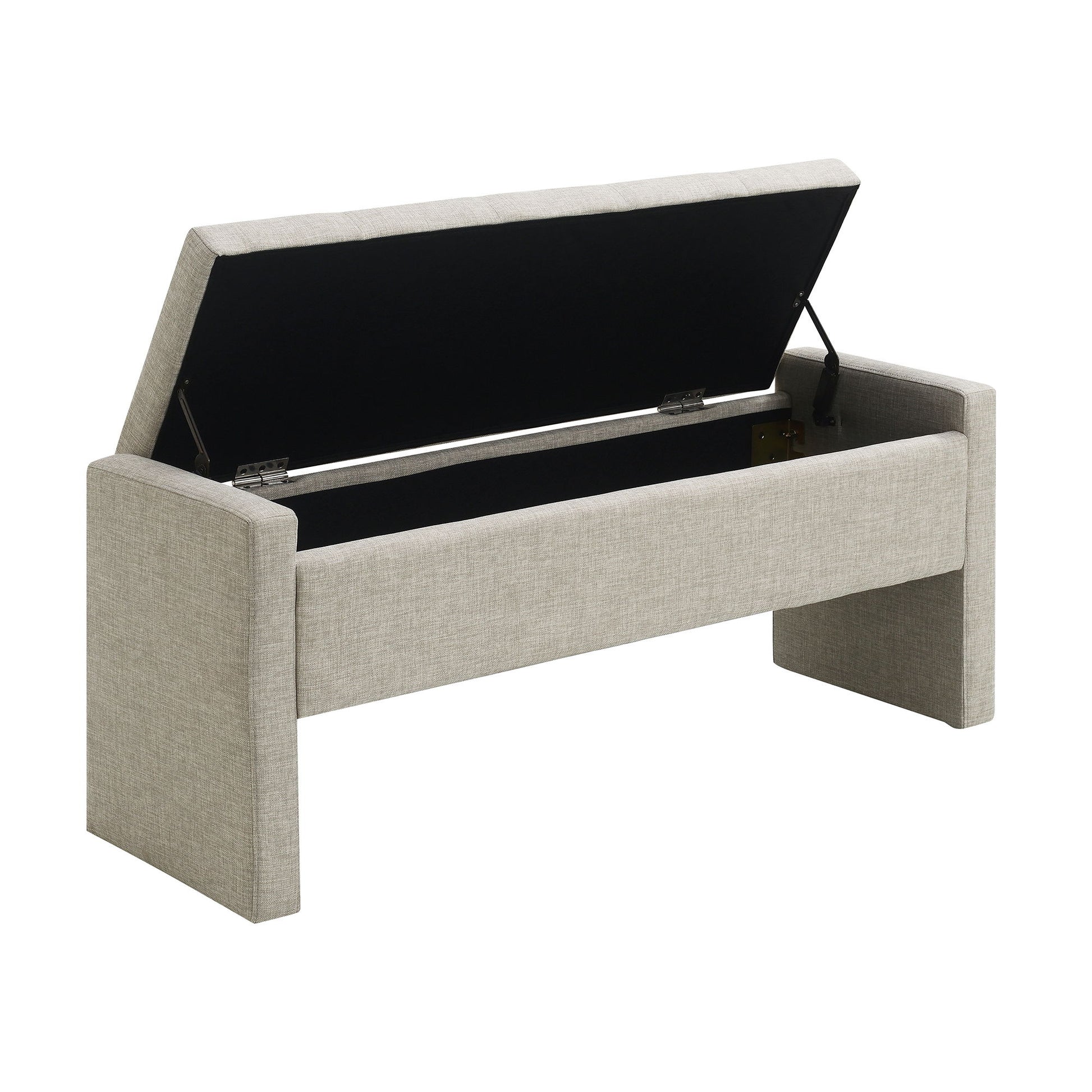 Modern Upholstered Large Bed End Bench With Storage - The Sleep Loft - Online Mattress Showroom NYC