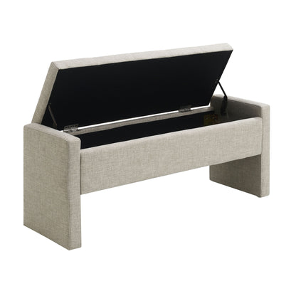 Modern Upholstered Large Bed End Bench With Storage - The Sleep Loft - Online Mattress Showroom NYC